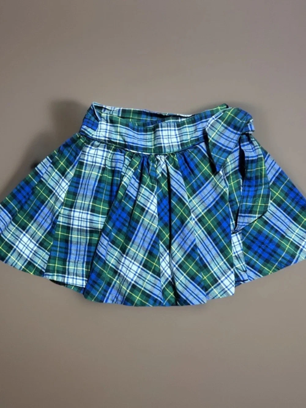 Ralph Lauren Wrap Plaid Skirts - size 10
